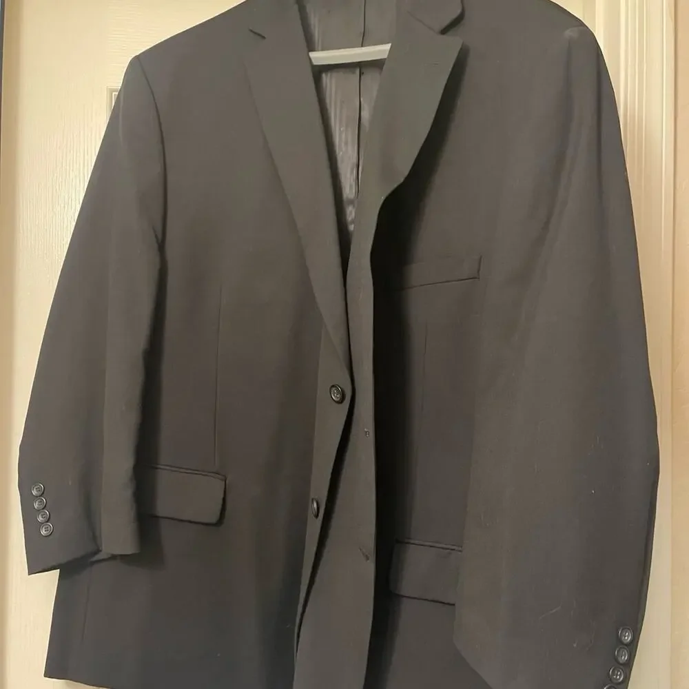 Joseph & Feiss men’s 100% wool suit 58 regular 56 waist BIG Men’s